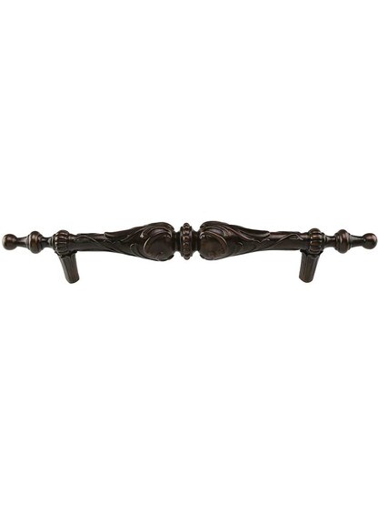 Cantata Cabinet Pull - 8 inch Center-to-Center in Dark Glaze.